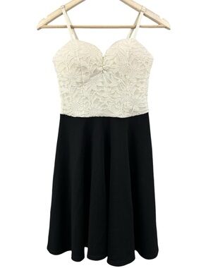 Suzy Shier Lace Bodice Camisole Dress Size Small